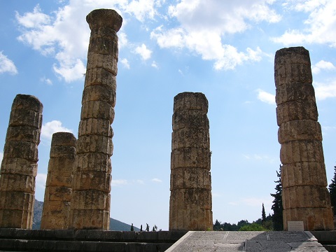 デルフィの古代遺跡