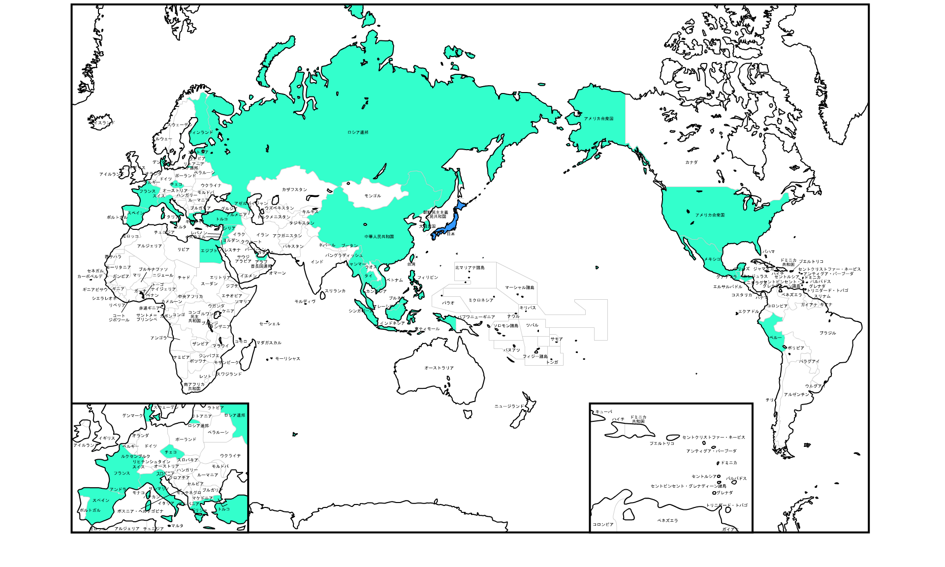 渡航地図